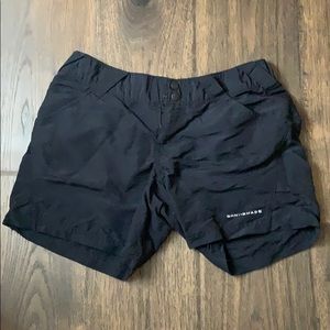 Columbia pfg black shorts